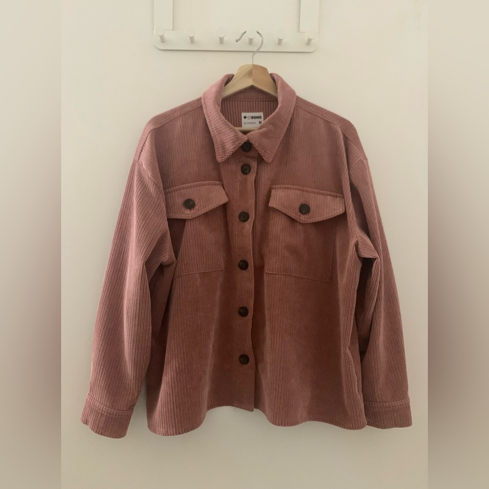 Cisono Corduroy Casual Shirt/Jacket